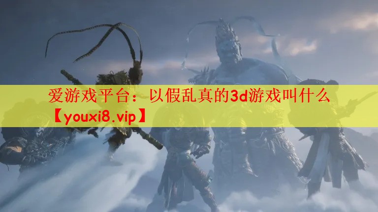 以假乱真的3d游戏叫什么